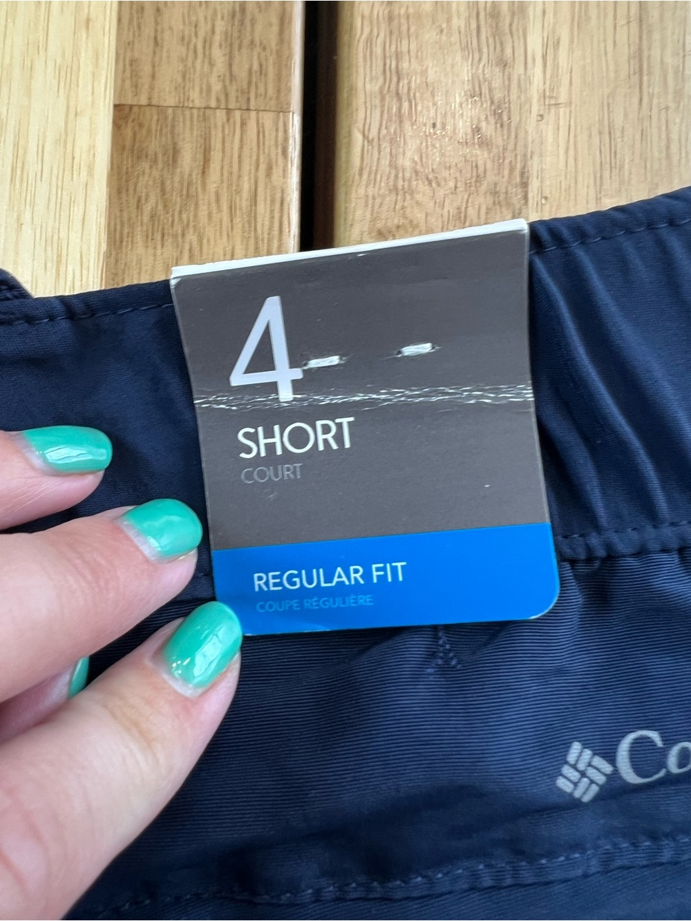 Columbia PFG Omni Wick UPF 30 Shorts Womens 4 Short Blue NWT - Picture 5 of 8